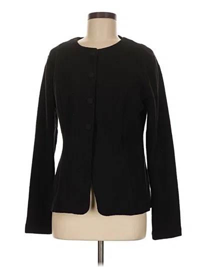 Pre-owned H&m Cardigan Sweater In Black