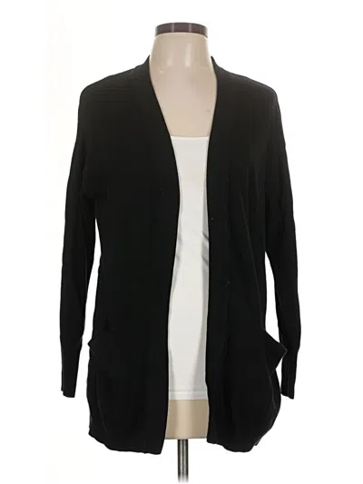 Pre-owned H&m Cardigan Sweater In Black