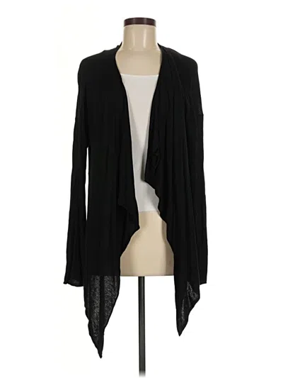 Pre-owned H&m Cardigan Sweater In Black