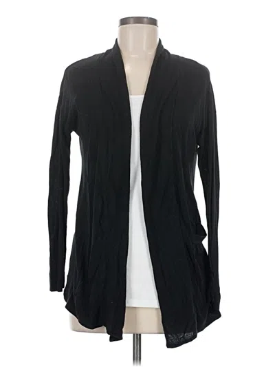 Pre-owned H&m Cardigan Sweater In Black