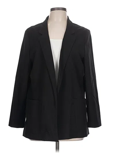 Pre-owned H&m Cardigan Sweater In Black