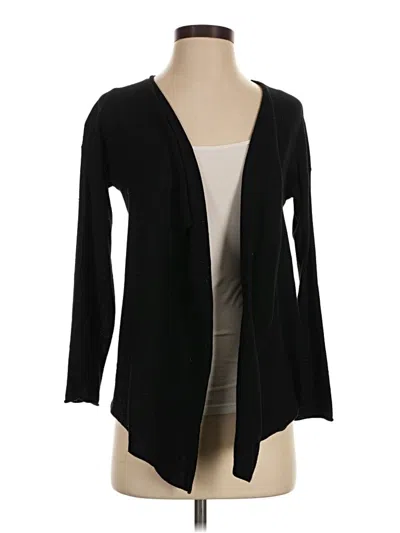 Pre-owned H&m Cardigan Sweater In Black