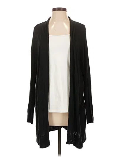 Pre-owned H&m Cardigan Sweater In Black