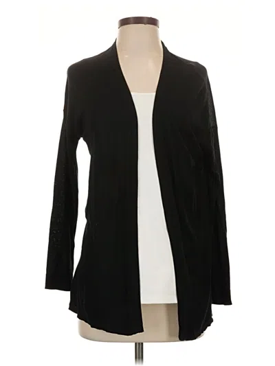 Pre-owned H&m Cardigan Sweater In Black