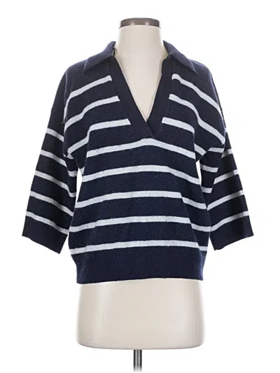 Pre-owned H&m Cardigan Sweater In Blue