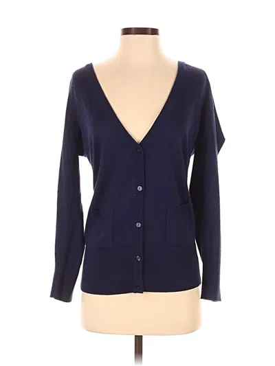 Pre-owned H&m Cardigan Sweater In Blue