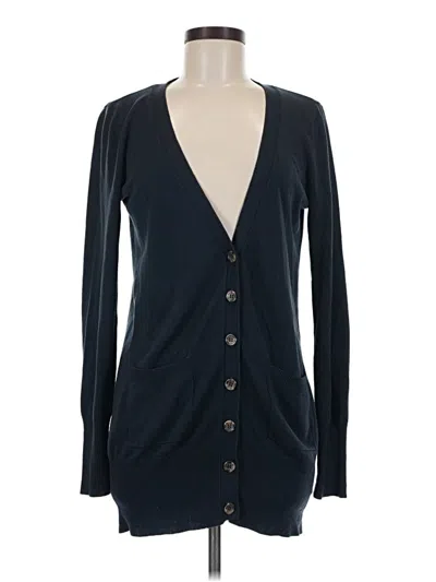Pre-owned H&m Cardigan Sweater In Blue
