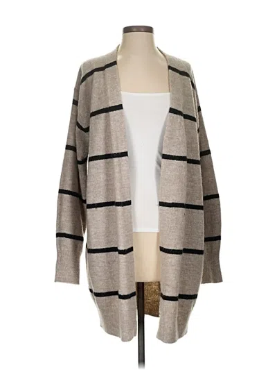 Pre-owned H&m Cardigan Sweater In Brown