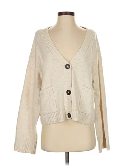 Pre-owned H&m Cardigan Sweater In Brown