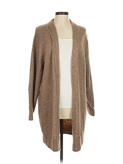 Pre-owned H&m Cardigan Sweater In Brown