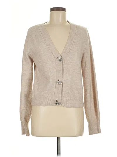 Pre-owned H&m Cardigan Sweater In Brown