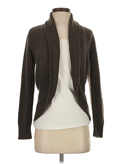 Pre-owned H&m Cardigan Sweater In Brown