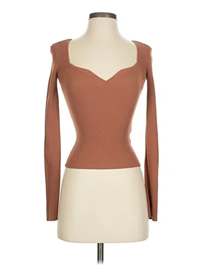 Pre-owned H&m Cardigan Sweater In Brown