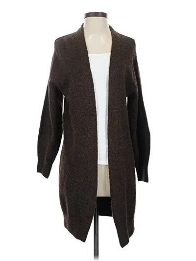 Pre-owned H&m Cardigan Sweater In Brown