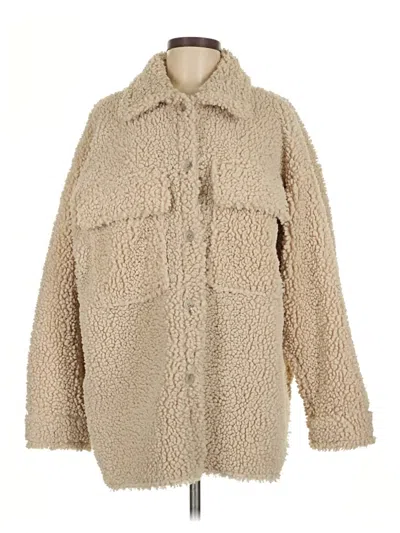 Pre-owned H&m Cardigan Sweater In Brown
