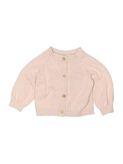 Pre-owned H&m Babies' Cardigan Sweater In Brown