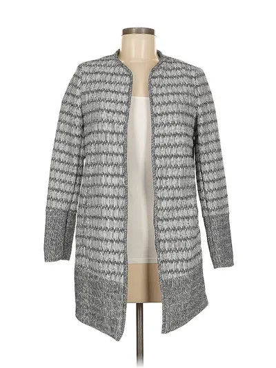 Pre-owned H&m Cardigan Sweater In Gray