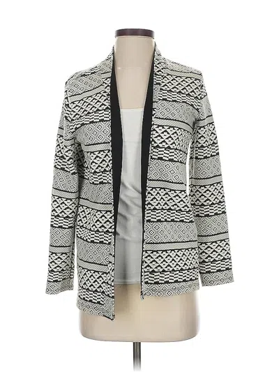 Pre-owned H&m Cardigan Sweater In Gray