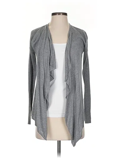 Pre-owned H&m Cardigan Sweater In Gray