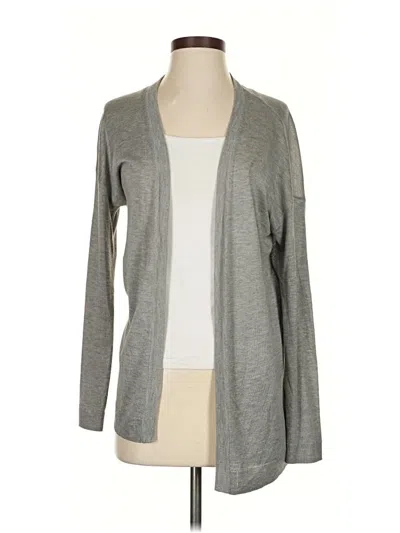 Pre-owned H&m Cardigan Sweater In Gray