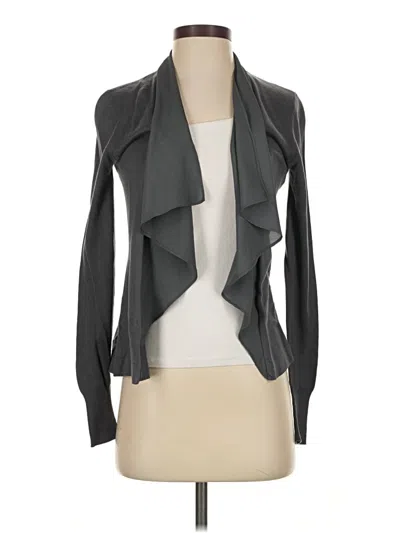 Pre-owned H&m Cardigan Sweater In Gray