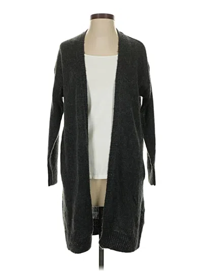 Pre-owned H&m Cardigan Sweater In Gray