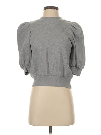 Pre-owned H&m Cardigan Sweater In Gray