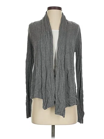 Pre-owned H&m Cardigan Sweater In Gray