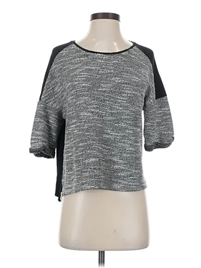 Pre-owned H&m Cardigan Sweater In Gray