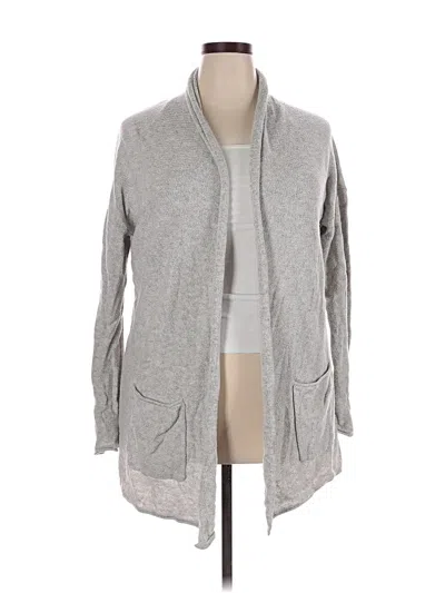 Pre-owned H&m Cardigan Sweater In Gray