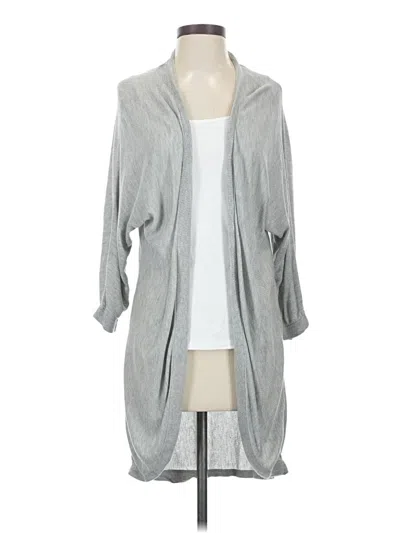 Pre-owned H&m Cardigan Sweater In Gray