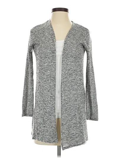 Pre-owned H&m Cardigan Sweater In Gray