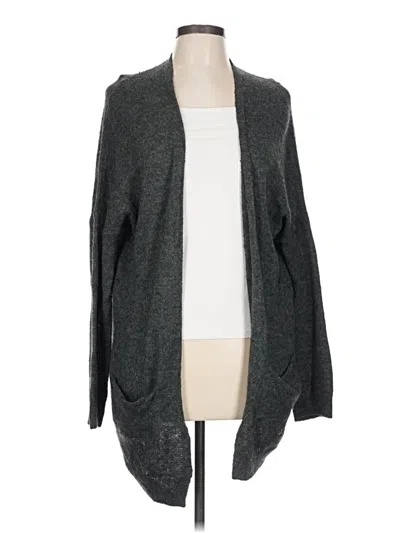 Pre-owned H&m Cardigan Sweater In Gray