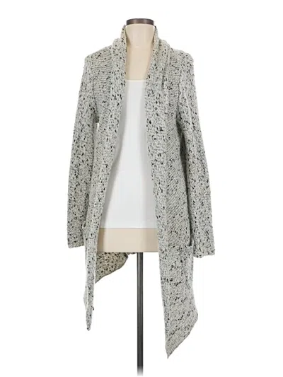 Pre-owned H&m Cardigan Sweater In Gray