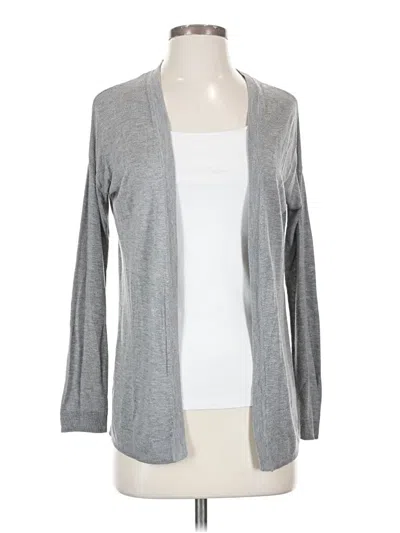 Pre-owned H&m Cardigan Sweater In Gray