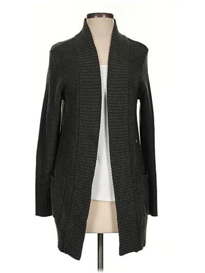 Pre-owned H&m Cardigan Sweater In Gray