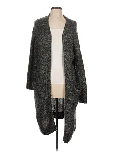 Pre-owned H&m Cardigan Sweater In Gray