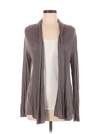 Pre-owned H&m Cardigan Sweater In Gray