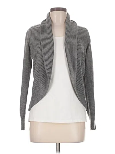 Pre-owned H&m Cardigan Sweater In Gray