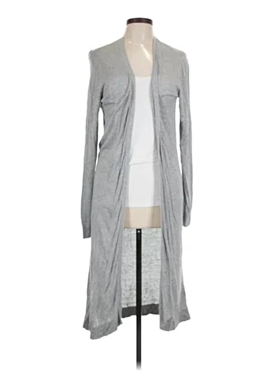 Pre-owned H&m Cardigan Sweater In Gray