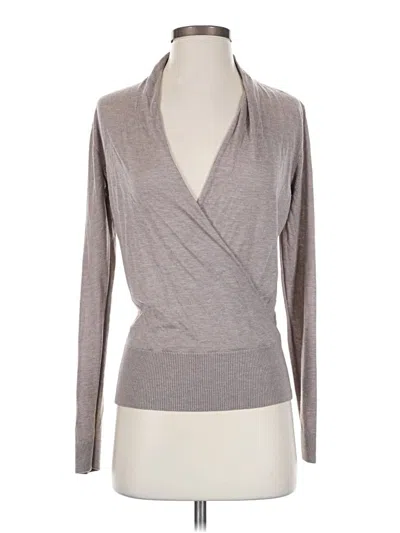 Pre-owned H&m Cardigan Sweater In Gray