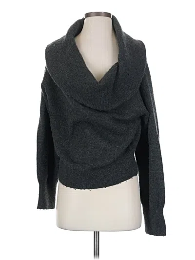 Pre-owned H&m Cardigan Sweater In Gray