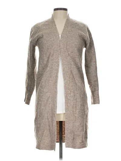 Pre-owned H&m Cardigan Sweater In Gray