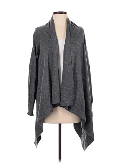 Pre-owned H&m Cardigan Sweater In Gray
