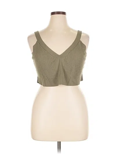 Pre-owned H&m Cardigan Sweater In Green