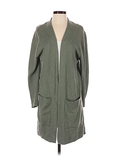 Pre-owned H&m Cardigan Sweater In Green