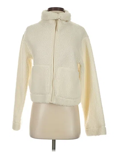 Pre-owned H&m Cardigan Sweater In Ivory