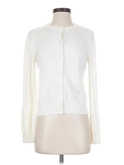 Pre-owned H&m Cardigan Sweater In Ivory