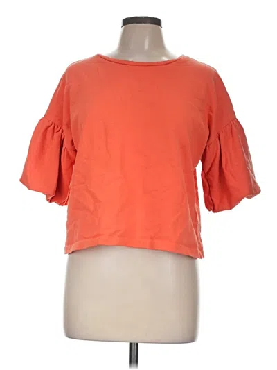 Pre-owned H&m Cardigan Sweater In Orange