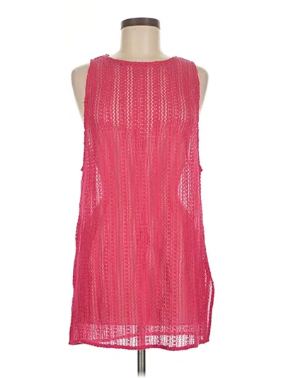 Pre-owned H&m Cardigan Sweater In Pink